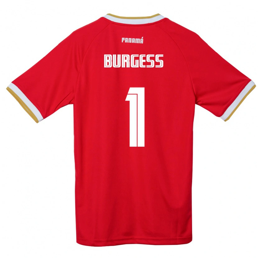 DanxenメンズパナマCecilio Burgess#1赤 茶 白ホームシャツ26-28ジャージーユニフォーム