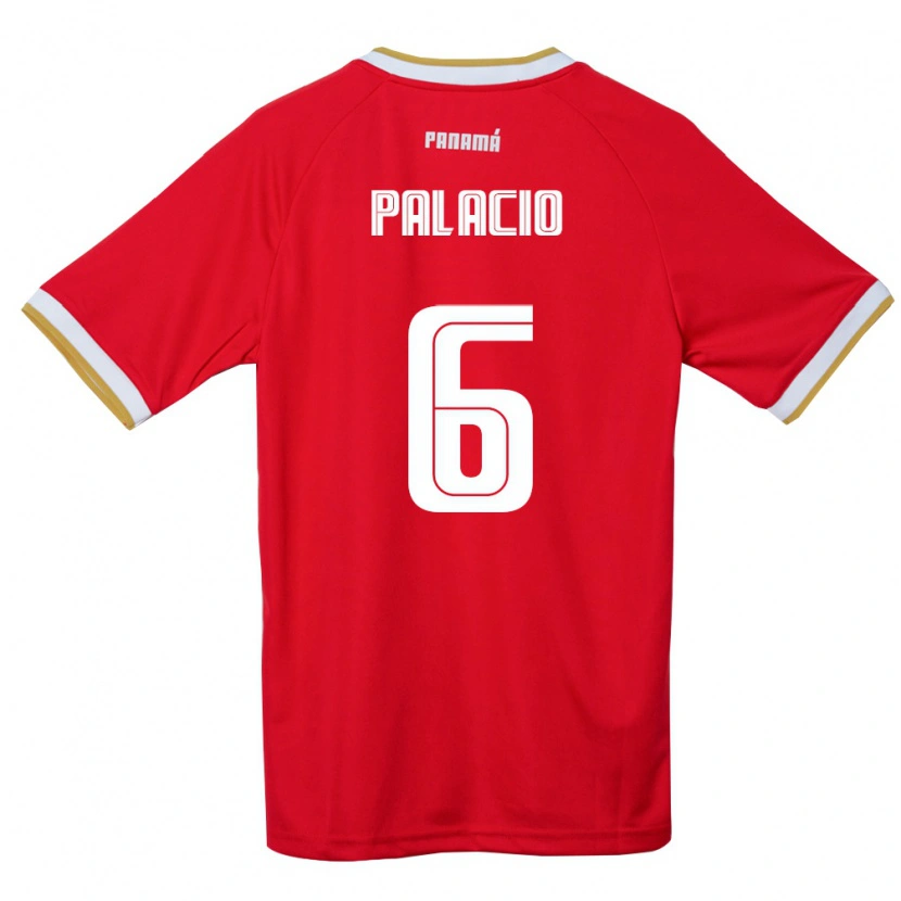 DanxenメンズパナマYamileth Palacio#6赤 茶 白ホームシャツ26-28ジャージーユニフォーム