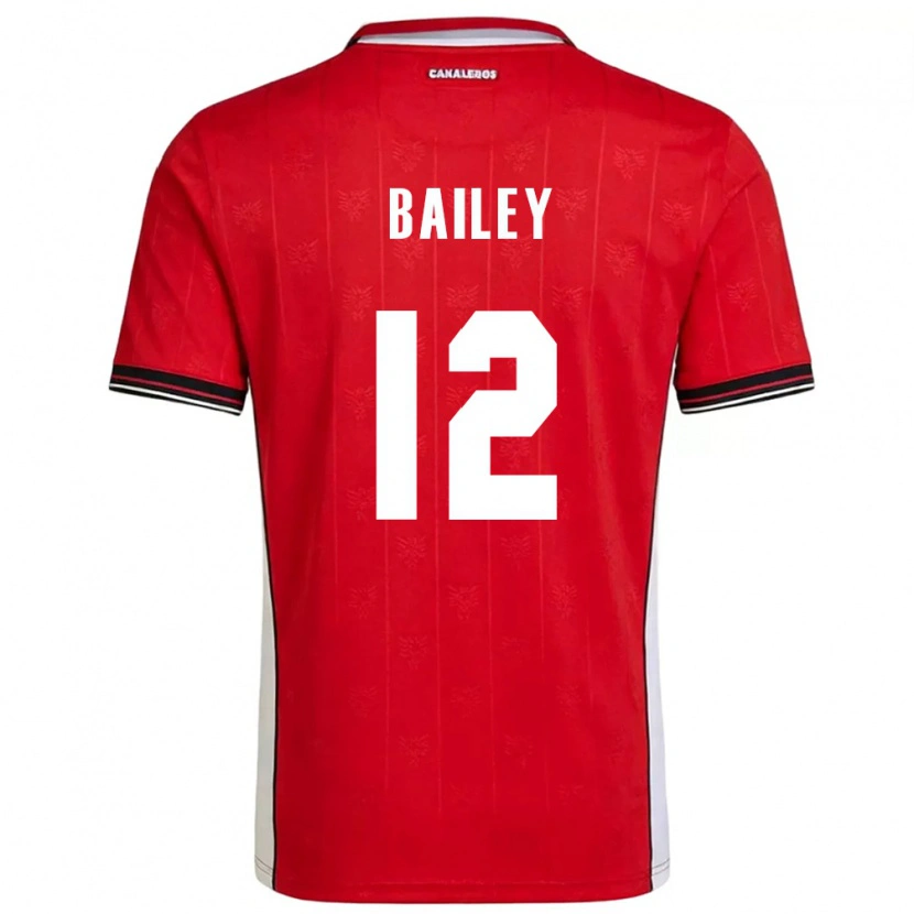 DanxenメンズパナマYenith Bailey#12赤 茶 白ホームシャツ26-28ジャージーユニフォーム