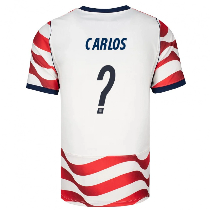 Danxenメンズアメリカ合衆国Aidan Carlos#0赤 白 黒ホームシャツ26-28ジャージーユニフォーム