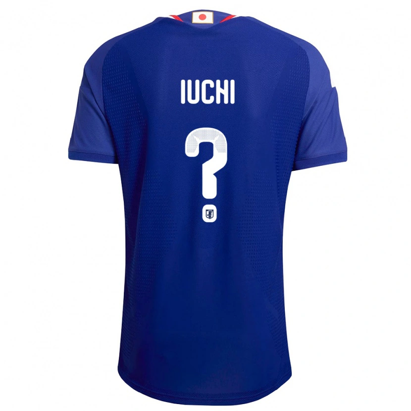 Danxenメンズ日本Ryotaro Iuchi#0青 白 赤ホームシャツ26-28ジャージーユニフォーム