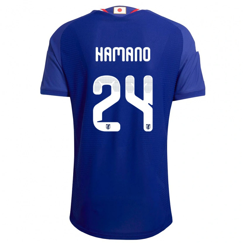 Danxenメンズ日本浜野まいか#24青 白 赤ホームシャツ26-28ジャージーユニフォーム