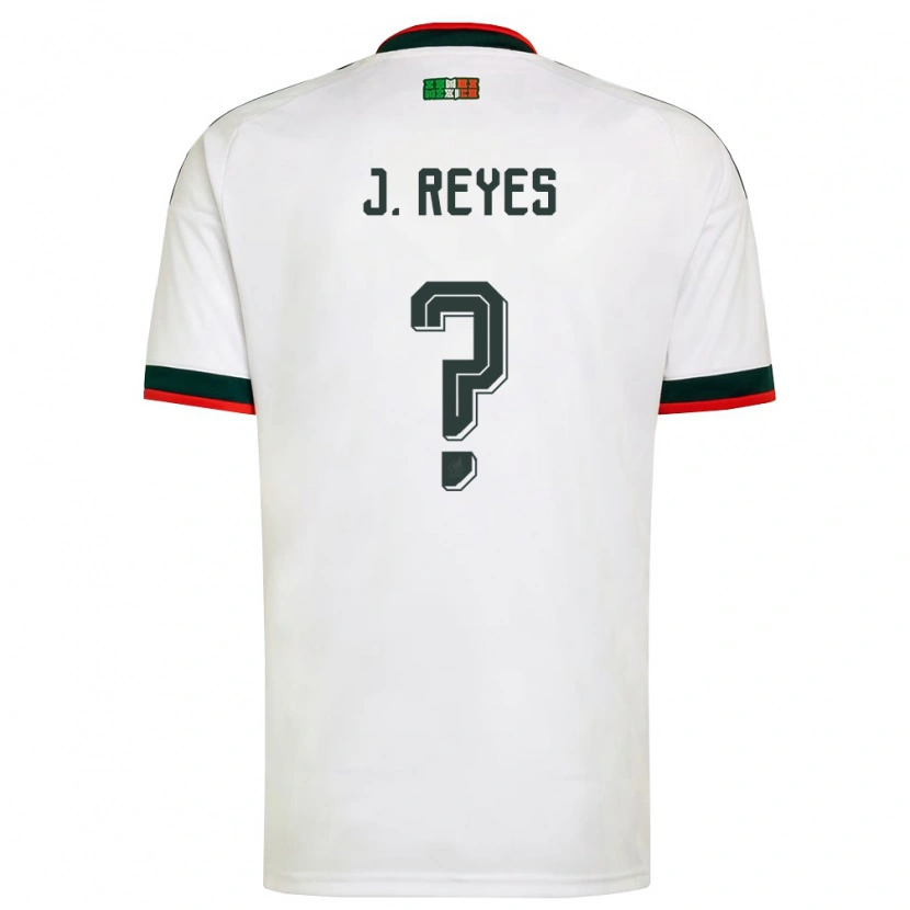 DanxenメンズメキシコJoaquín Reyes#0白 バーガンディ 緑アウェイシャツ26-28ジャージーユニフォーム