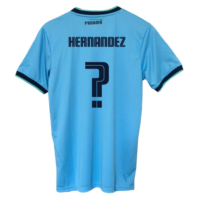 DanxenメンズパナマCarlos Hernández#0空色 黒アウェイシャツ26-28ジャージーユニフォーム