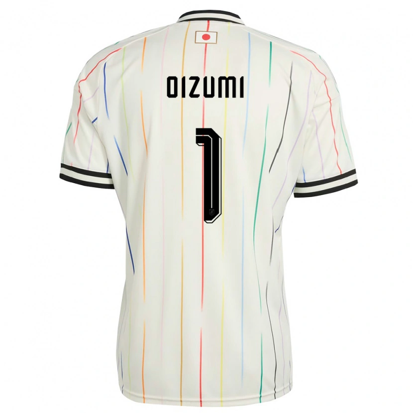 Danxenメンズ日本Mirai Oizumi#1白 黒アウェイシャツ26-28ジャージーユニフォーム