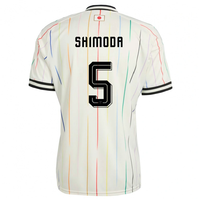 Danxenメンズ日本よしひろ 下田#5白 黒アウェイシャツ26-28ジャージーユニフォーム