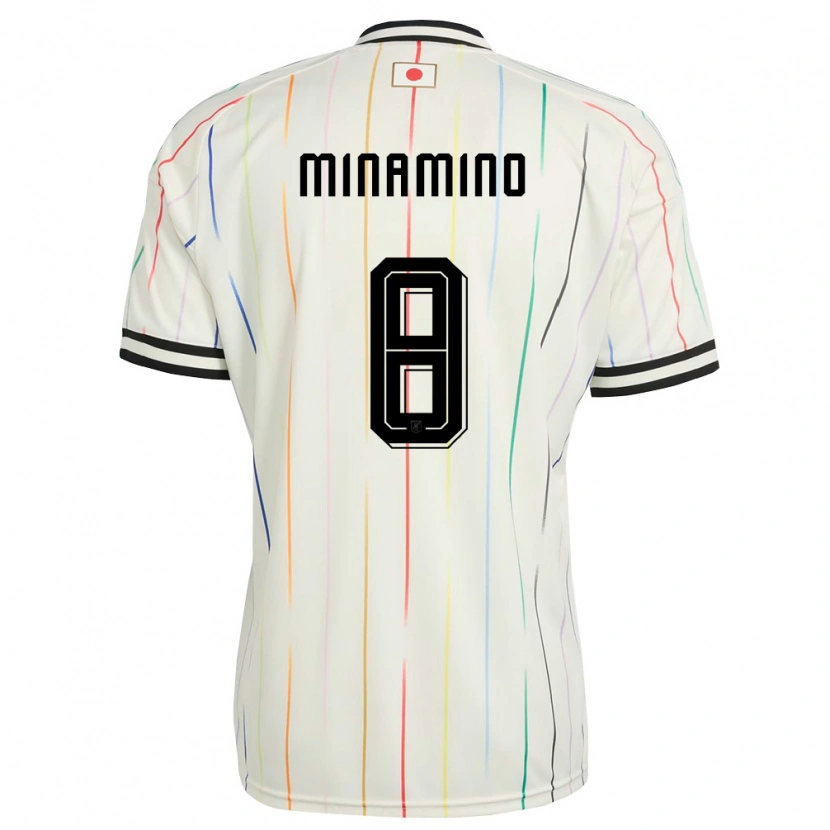 Danxenメンズ日本南野 拓実#8白 黒アウェイシャツ26-28ジャージーユニフォーム
