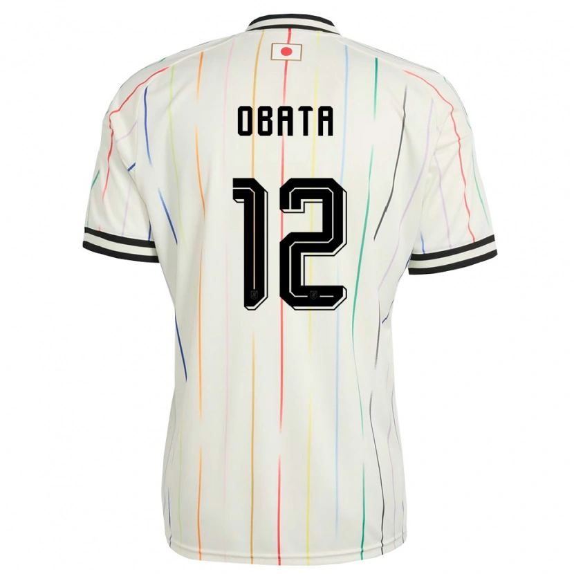 Danxenメンズ日本Sosuke Obata#12白 黒アウェイシャツ26-28ジャージーユニフォーム