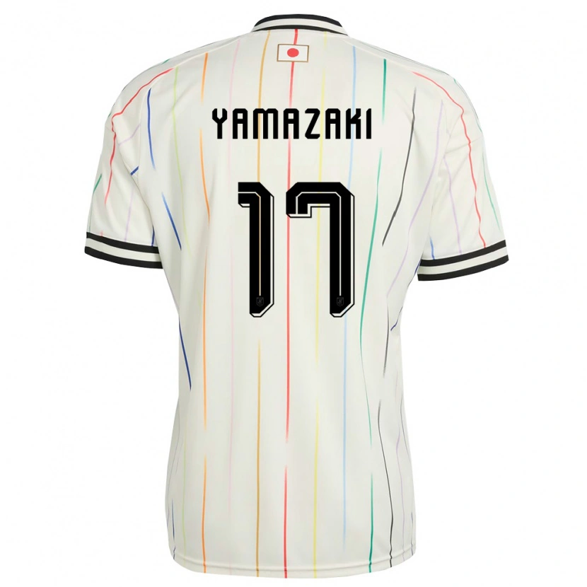 Danxenメンズ日本山崎太新#17白 黒アウェイシャツ26-28ジャージーユニフォーム
