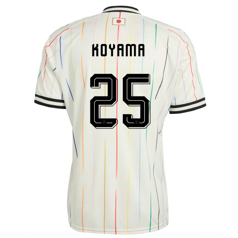 Danxenメンズ日本小山史乃観#25白 黒アウェイシャツ26-28ジャージーユニフォーム