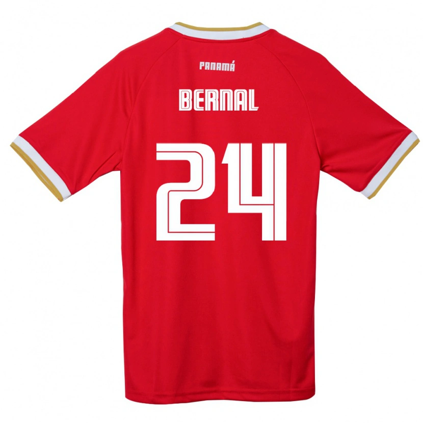DanxenレディースパナマKevin Bernal#24赤 茶 白ホームシャツ26-28ジャージーユニフォーム