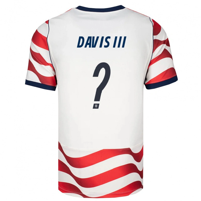 Danxenレディースアメリカ合衆国Eddy Davis Iii#0赤 白 黒ホームシャツ26-28ジャージーユニフォーム