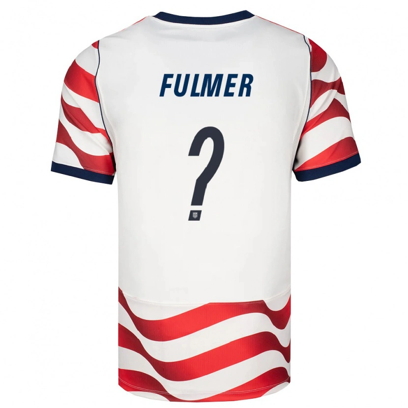 Danxenレディースアメリカ合衆国Jaxson Fulmer#0赤 白 黒ホームシャツ26-28ジャージーユニフォーム