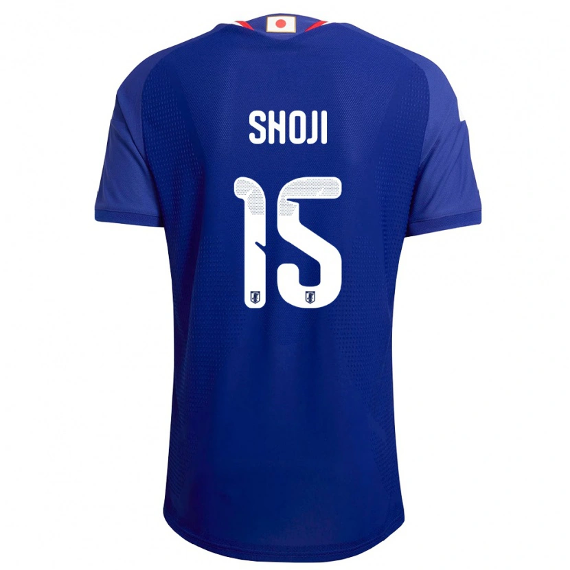 Danxenレディース日本Eito Shoji#15青 白 赤ホームシャツ26-28ジャージーユニフォーム