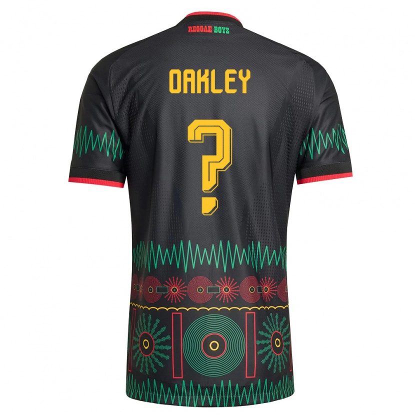 DanxenレディースジャマイカKatie Oakley#0黒 赤 黄アウェイシャツ26-28ジャージーユニフォーム
