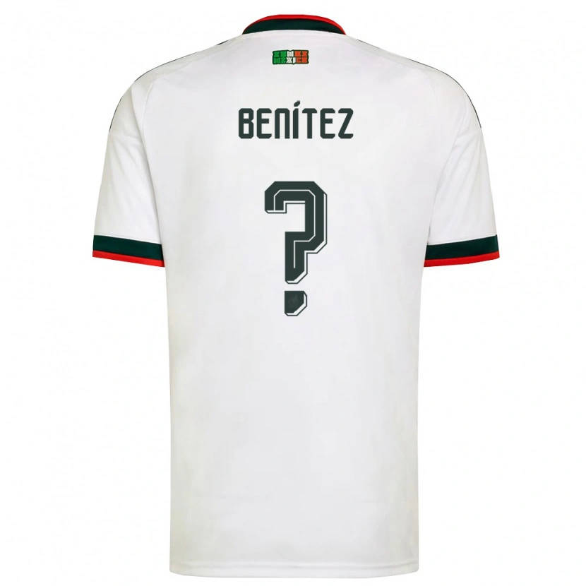 DanxenレディースメキシコGianluca Benítez#0白 バーガンディ 緑アウェイシャツ26-28ジャージーユニフォーム