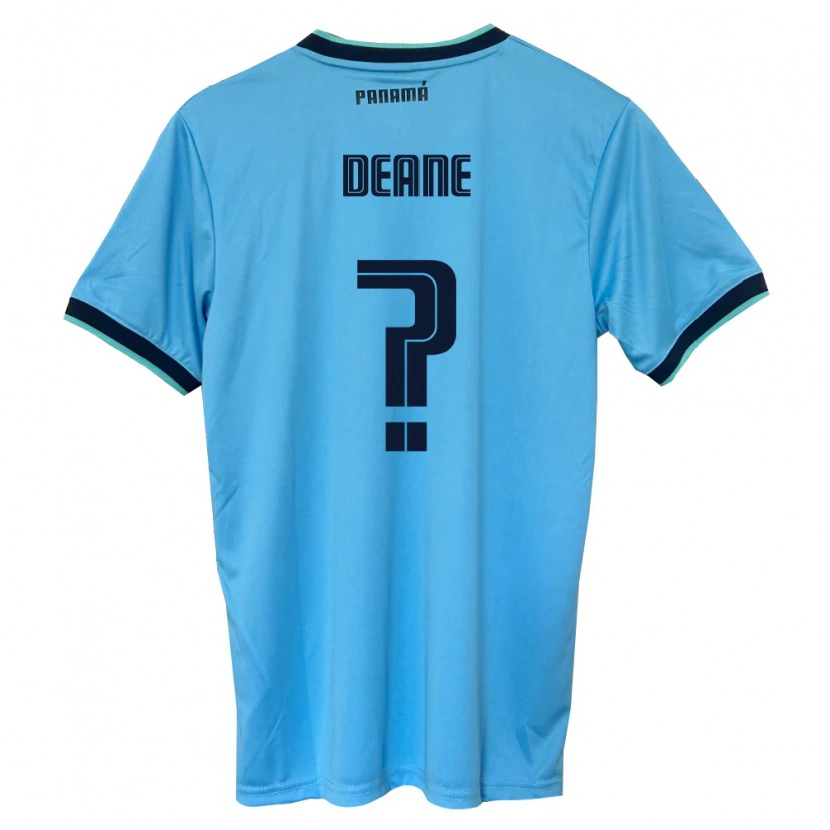 DanxenレディースパナマSean Deane#0空色 黒アウェイシャツ26-28ジャージーユニフォーム
