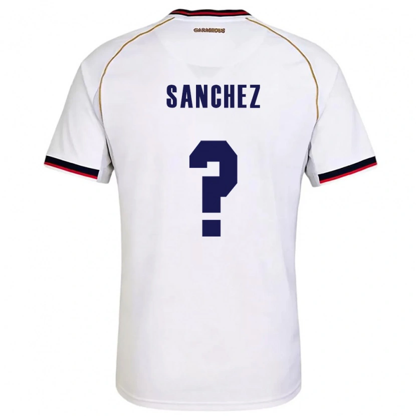 DanxenレディースパナマAimar Sánchez#0白 赤アウェイシャツ26-28ジャージーユニフォーム