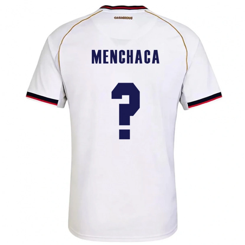 DanxenレディースパナマYamell Menchaca#0白 赤アウェイシャツ26-28ジャージーユニフォーム