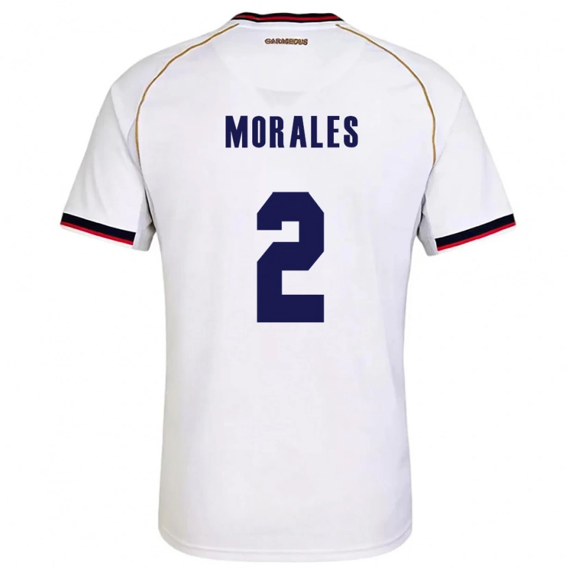 DanxenレディースパナマAbdul Morales#2白 赤アウェイシャツ26-28ジャージーユニフォーム