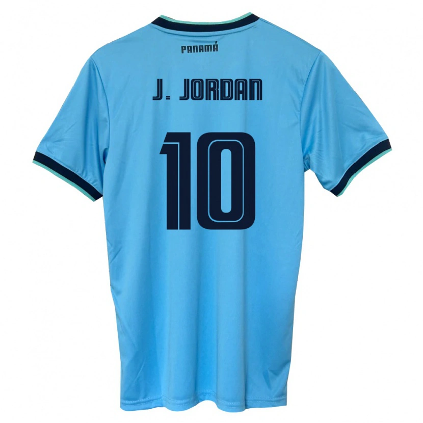 DanxenレディースパナマJasio Jordan#10空色 黒アウェイシャツ26-28ジャージーユニフォーム