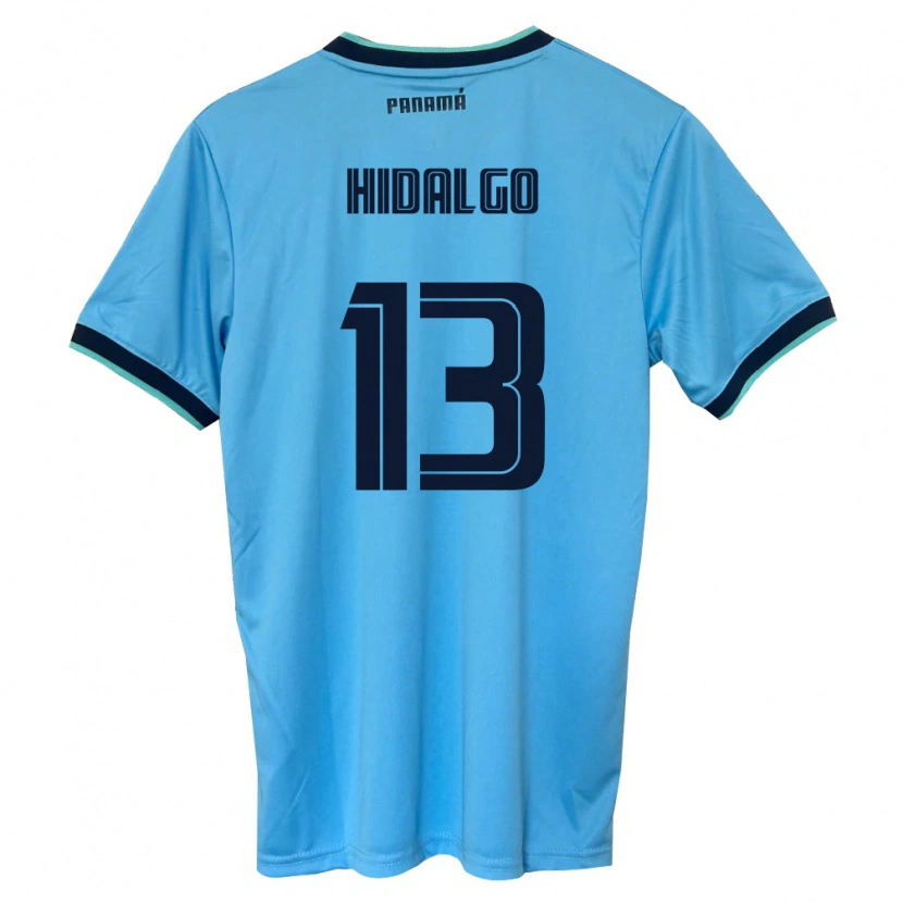 DanxenレディースパナマJoseph Hidalgo#13空色 黒アウェイシャツ26-28ジャージーユニフォーム