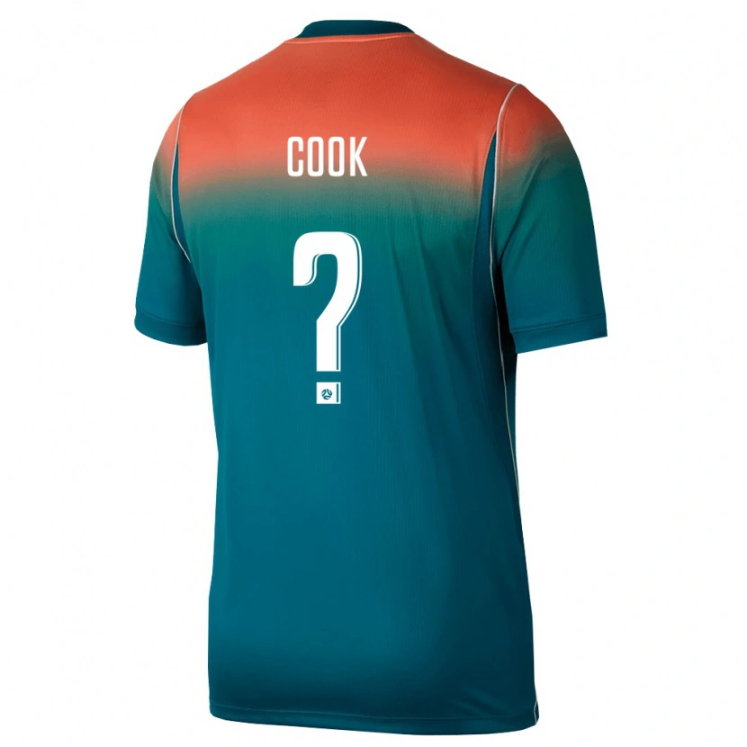 Danxenレディースオーストラリアロビー・クック#0緑 ピンクアウェイシャツ26-28ジャージーユニフォーム