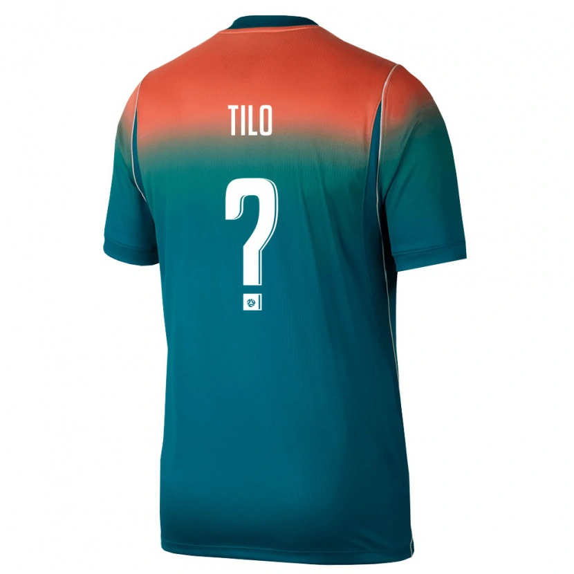 DanxenレディースオーストラリアGabriel Tilo#0緑 ピンクアウェイシャツ26-28ジャージーユニフォーム