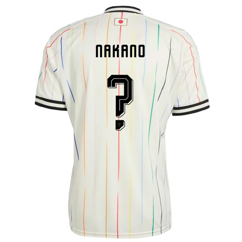 Danxenレディース日本中野遥翔#0白 黒アウェイシャツ26-28ジャージーユニフォーム