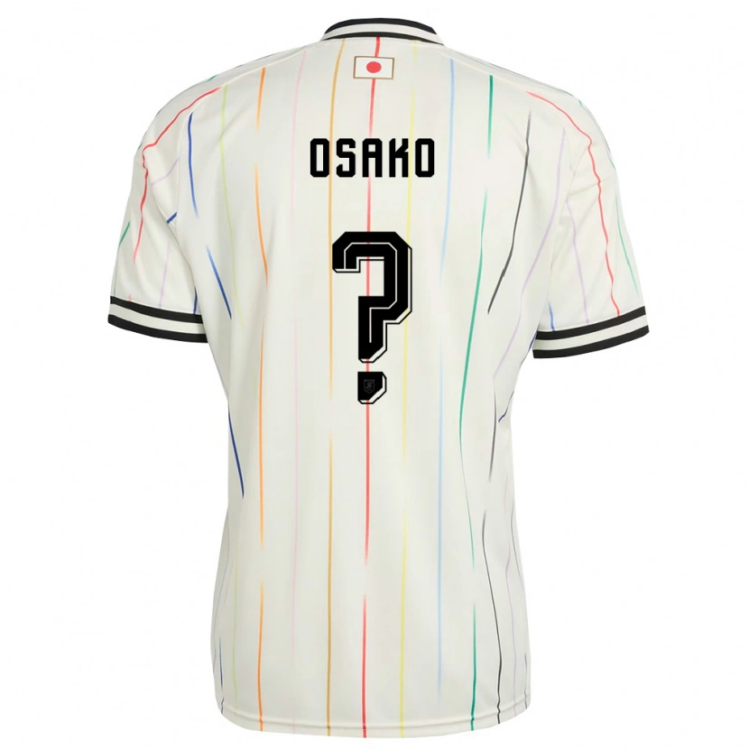 Danxenレディース日本大迫敬介#0白 黒アウェイシャツ26-28ジャージーユニフォーム