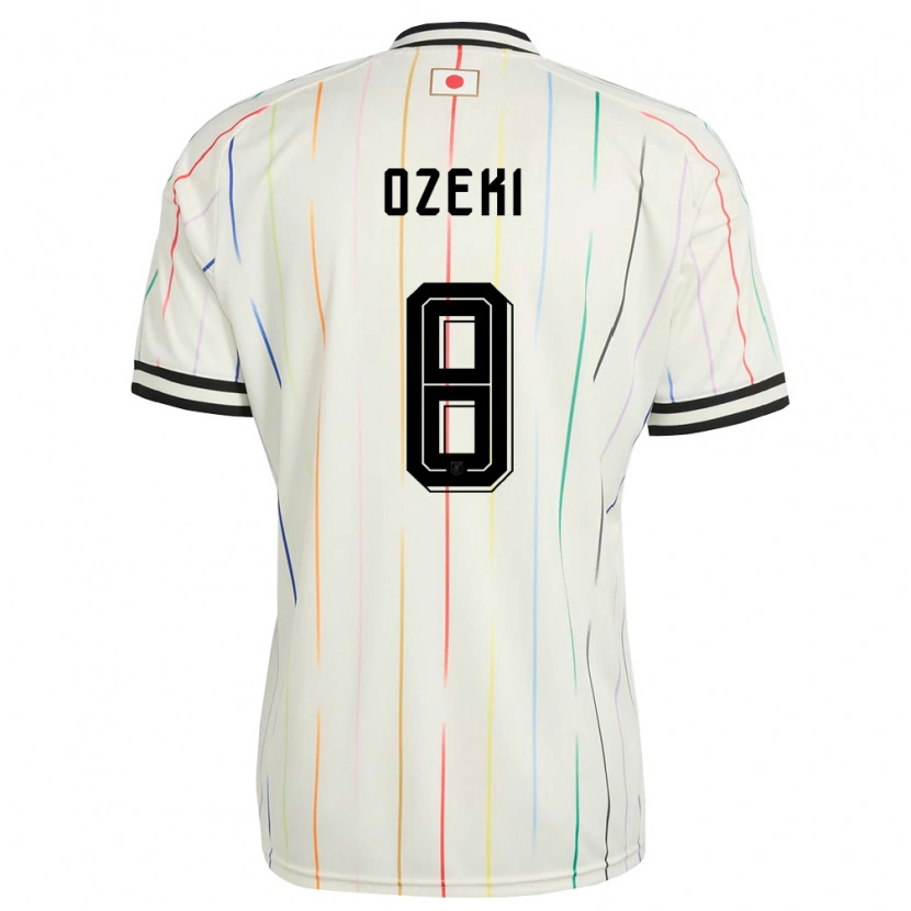 Danxenレディース日本大関友翔#8白 黒アウェイシャツ26-28ジャージーユニフォーム