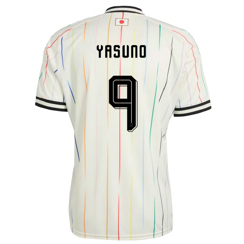 Danxenレディース日本安野匠#9白 黒アウェイシャツ26-28ジャージーユニフォーム