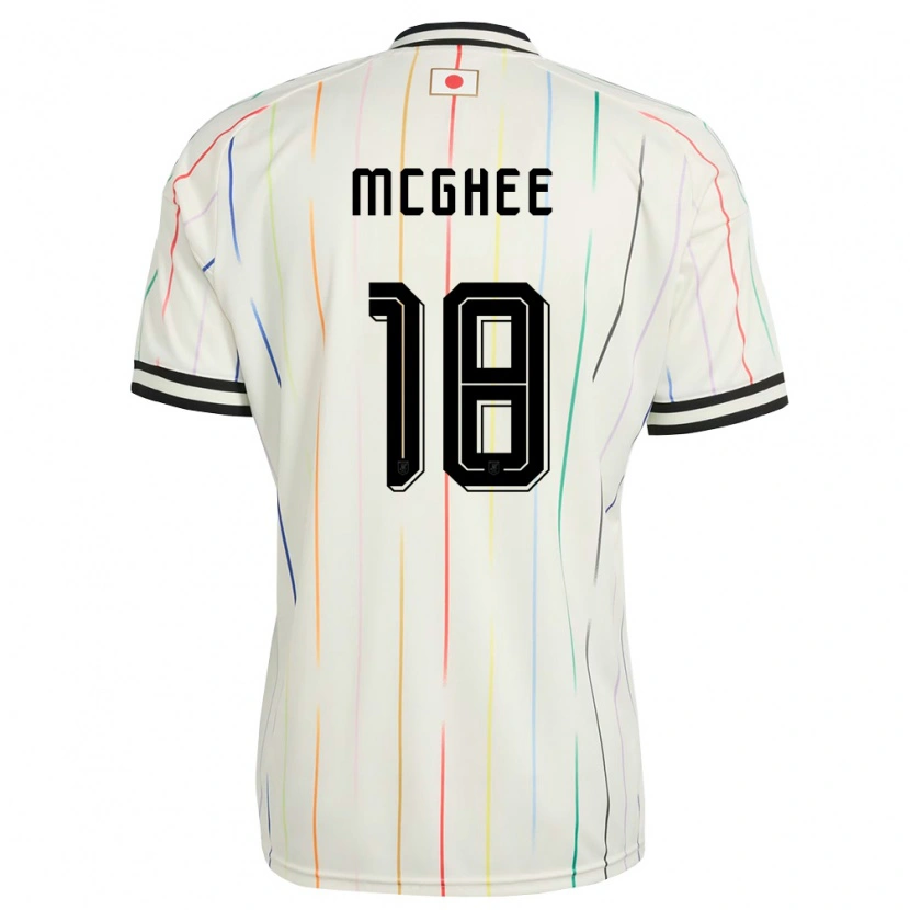 Danxenレディース日本マギージェラニー蓮#18白 黒アウェイシャツ26-28ジャージーユニフォーム
