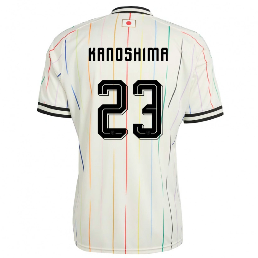 Danxenレディース日本湯 鹿島#23白 黒アウェイシャツ26-28ジャージーユニフォーム