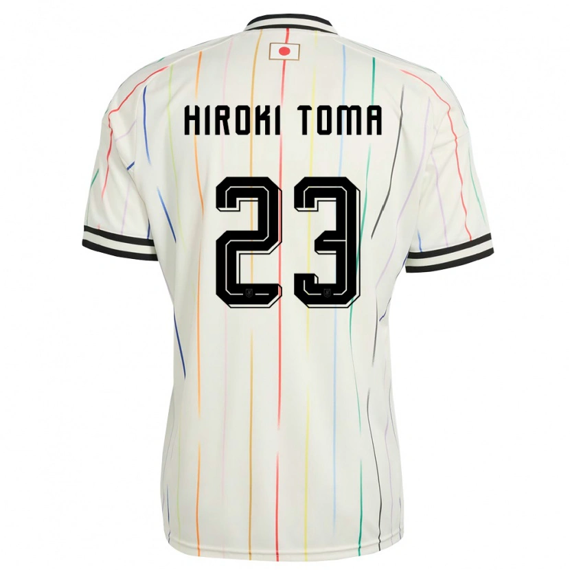Danxenレディース日本Otavio Hiroki Toma#23白 黒アウェイシャツ26-28ジャージーユニフォーム