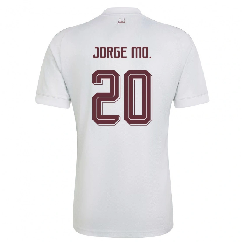 DanxenレディースカタールJorge Diego Jordan Mo.#20白 バーガンディアウェイシャツ26-28ジャージーユニフォーム