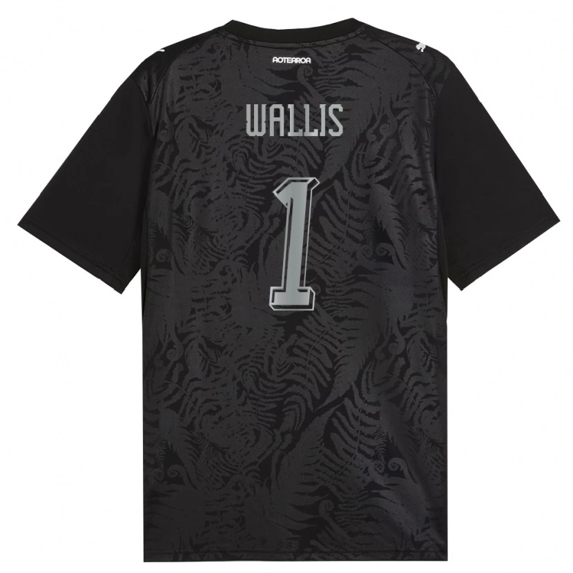 DanxenキッズニュージーランドJoe Wallis#1白 黒 灰ホームシャツ26-28ジャージーユニフォーム