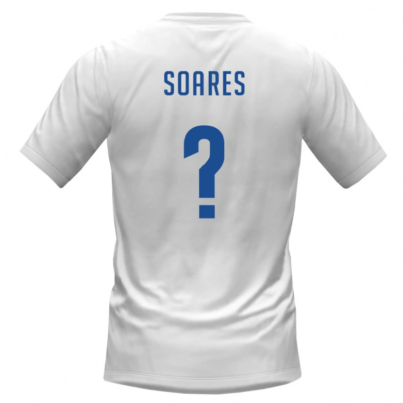 DanxenキッズカーボベルデJorginho Soares#0白 バーガンディアウェイシャツ26-28ジャージーユニフォーム