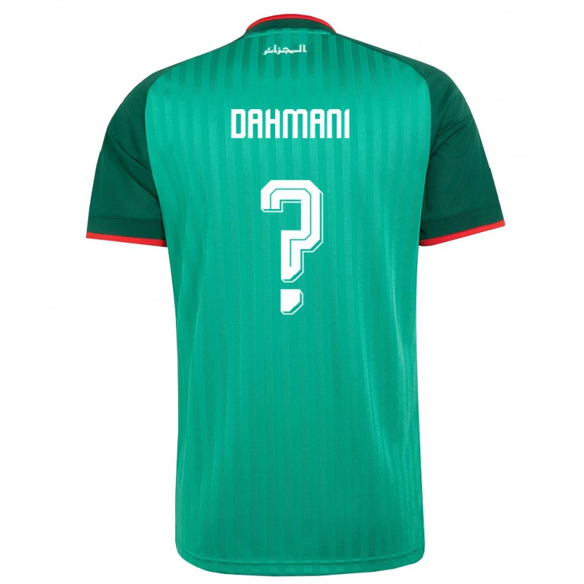 DanxenキッズアルジェリアWaël Dahmani#0緑 赤 白アウェイシャツ26-28ジャージーユニフォーム