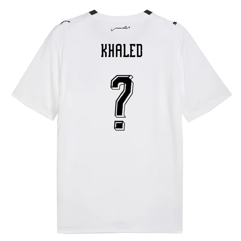 DanxenキッズエジプトMaher Khaled#0白 灰 黒アウェイシャツ26-28ジャージーユニフォーム