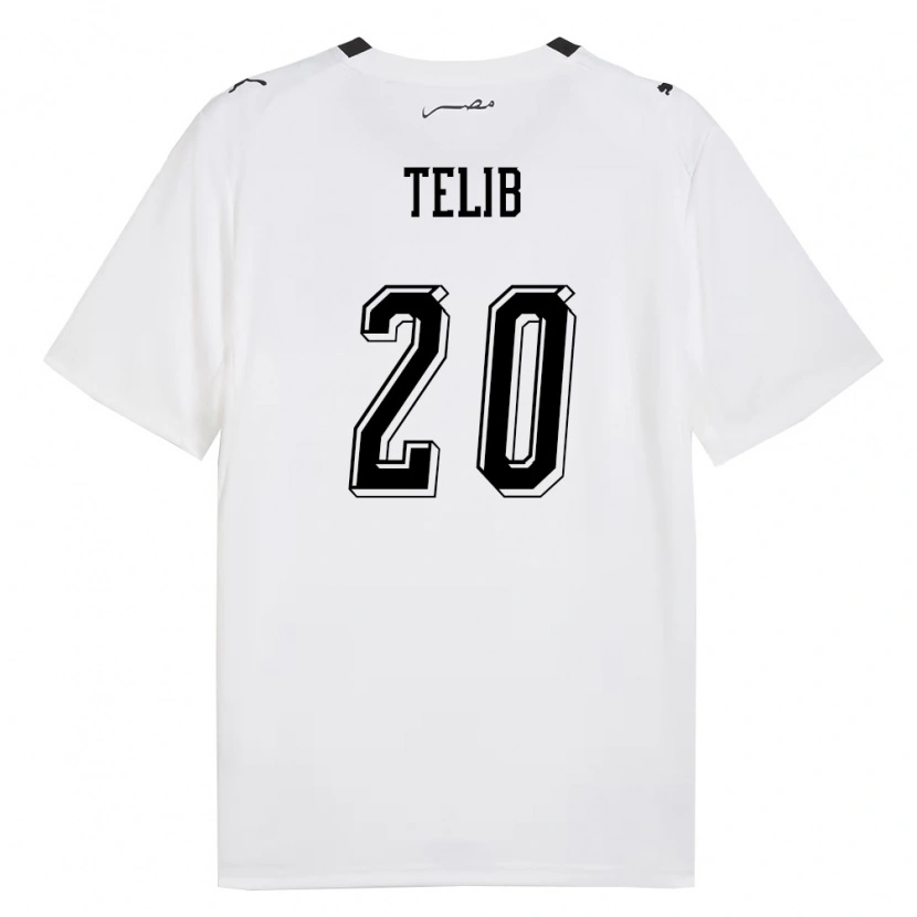 DanxenキッズエジプトSelim Telib#20白 灰 黒アウェイシャツ26-28ジャージーユニフォーム