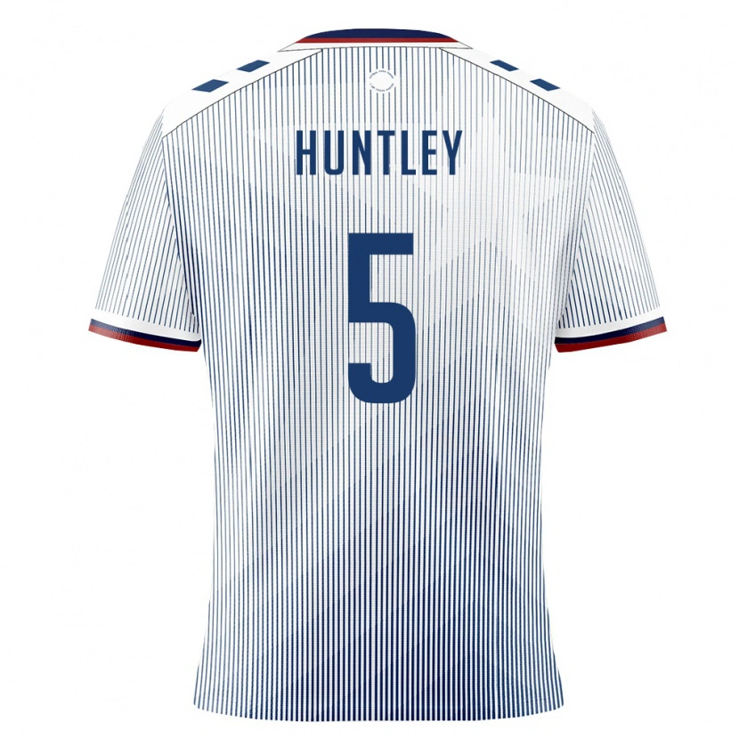 DanxenキッズプエルトリコMarcelo Huntley#5ロイヤルブルー 白アウェイシャツ26-28ジャージーユニフォーム