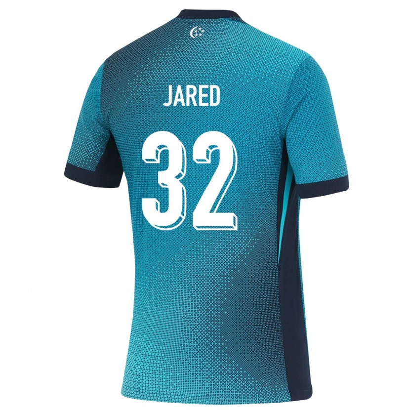 DanxenキッズシンガポールJared Gallagher#32ダークターコイズ 黒アウェイシャツ26-28ジャージーユニフォーム