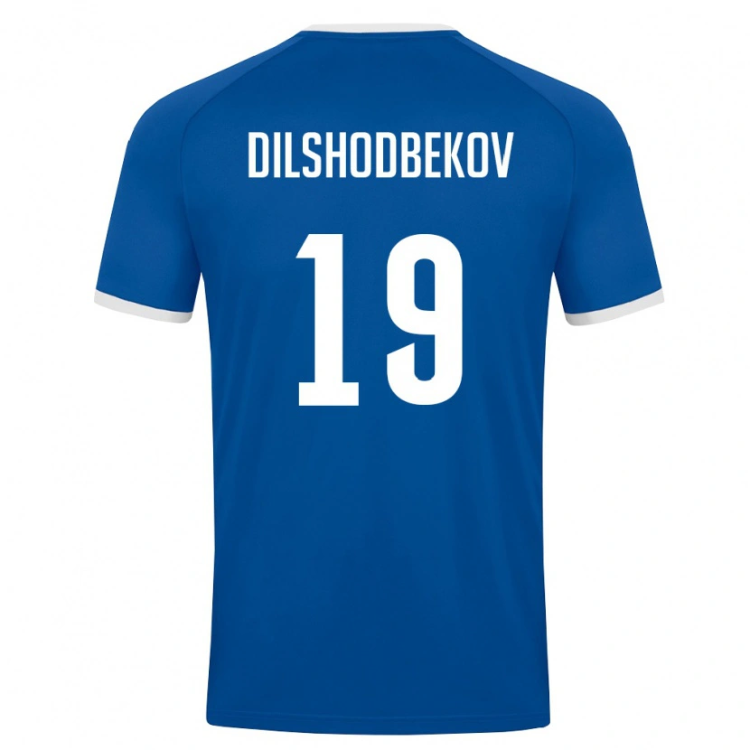 DanxenメンズウズベキスタンMukhammadali Dilshodbekov#19ロイヤルブルー 白ホームシャツ26-28ジャージーユニフォーム