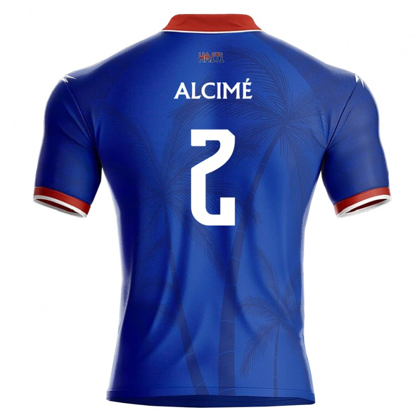 DanxenメンズハイチMarc-Arthur Alcimé#2青 赤 白ホームシャツ26-28ジャージーユニフォーム