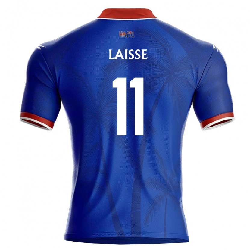 DanxenメンズハイチEmerson Laïssé#11青 赤 白ホームシャツ26-28ジャージーユニフォーム