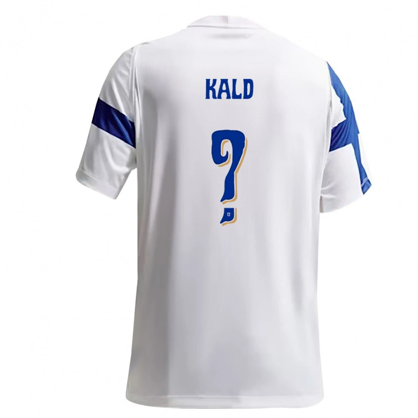 DanxenメンズフィンランドMilton Käld#0白 青ホームシャツ26-28ジャージーユニフォーム