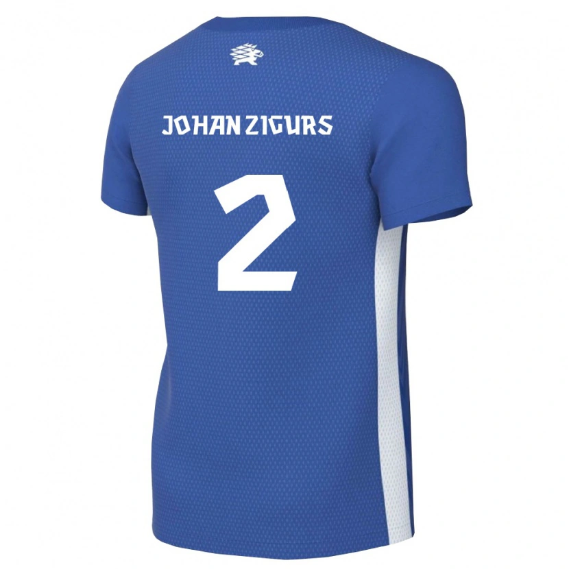 DanxenメンズエストニアHenri Johan Zigurs#2ダークブルー 白ホームシャツ26-28ジャージーユニフォーム