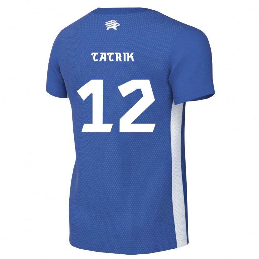 DanxenメンズエストニアAndero Tatrik#12ダークブルー 白ホームシャツ26-28ジャージーユニフォーム