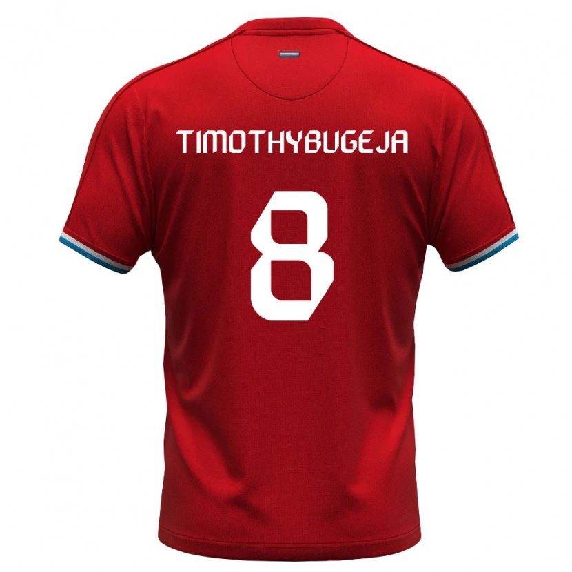 DanxenメンズルクセンブルクGabriel Timothy Bugeja#8赤 白 青ホームシャツ26-28ジャージーユニフォーム